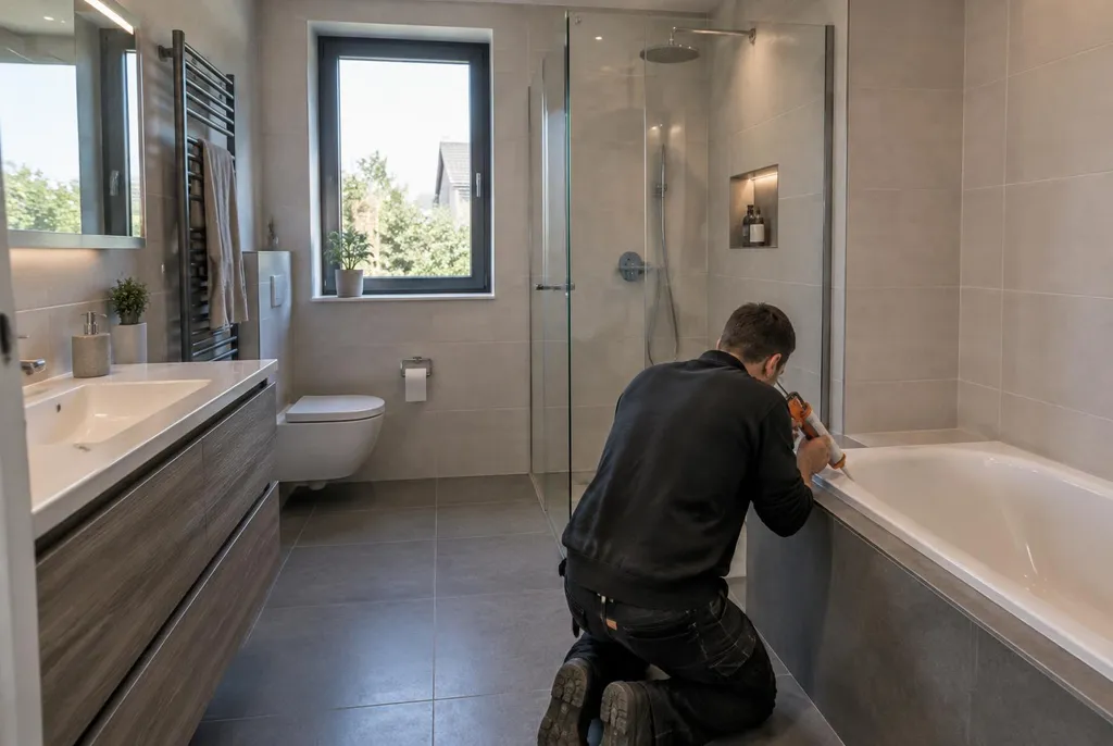 Kitbedrijf Wageningen – badkamer kit vervangen bij de douche